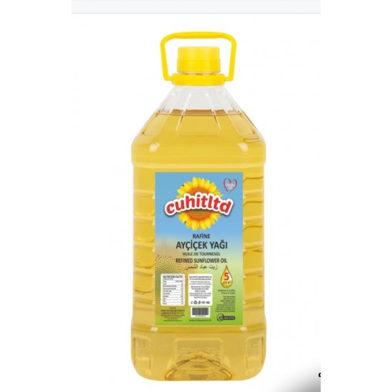 CUHIT AYÇİCEK YAĞI 4600 ml 5 lt