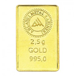 24 Ayar 2.5 Gram Külçe Altın Erkek Bebek