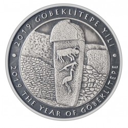 2019 Göbeklitepe Yılı Hatıra Parası / 925 AG-Okside