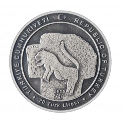 2019 Göbeklitepe Yılı Hatıra Parası / 925 AG-Okside