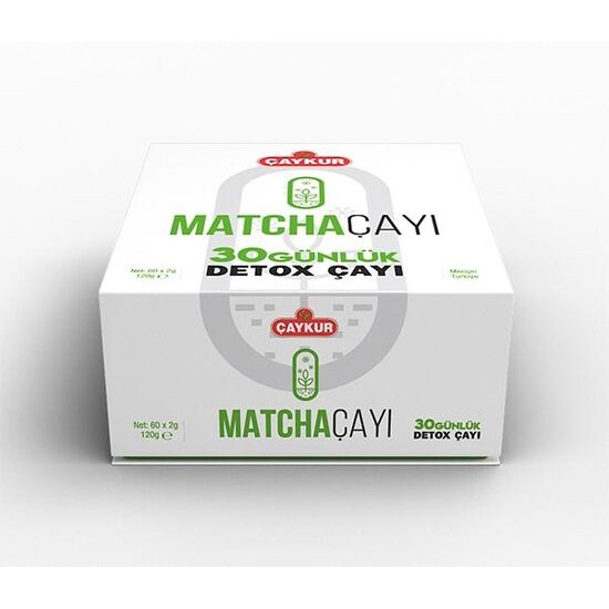 Çaykur MATCHA ÇAYI (30 Günlük Detox Çayı) 120 Gr.