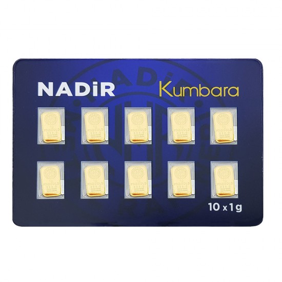 Nadirgold 10 gr Kumbara Külçe Altın