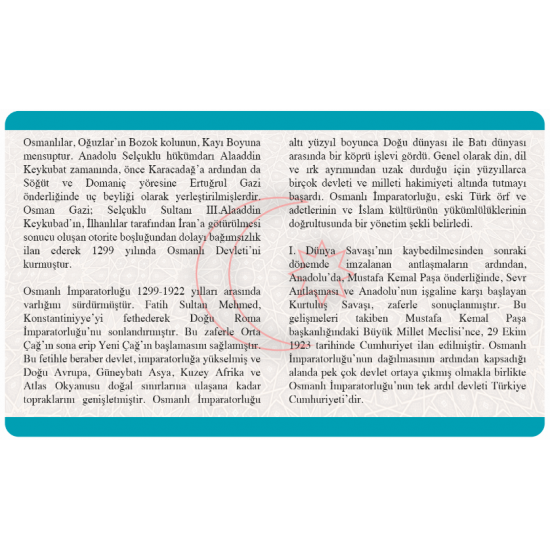 Osmanlı İmparatorluğu MS 1299-1922 Osmanlı İmparatorluğu MS 1299-1922
