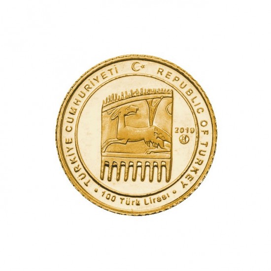 Восточно-римская памятная монета «Анатолийские цивилизации, серийный номер 9»