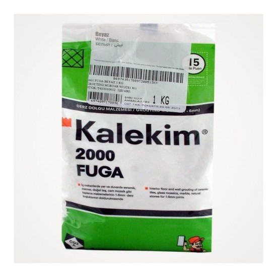 Kalekim Fuga Beyaz Derz Dolgusu 1KG