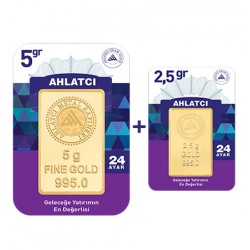 24 Ayar 7.5 Gram Külçe Altın 
