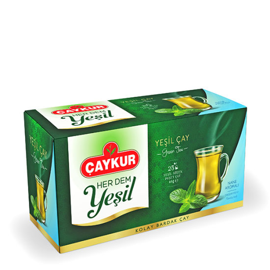 Çaykur- Yeşil Süzen Çay Melisalı 40gr