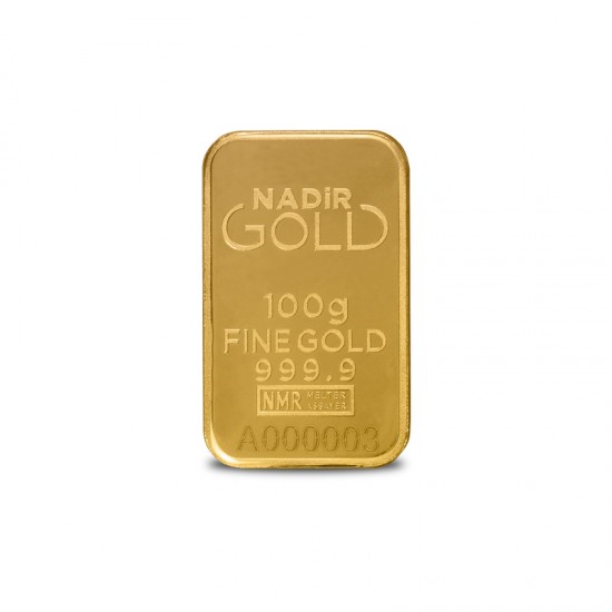 Altın Külçe, 0.995-0.999 24 Krat, 100 (Gr/Ad)